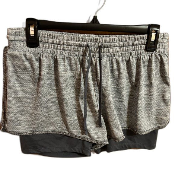 Champion Duo Dry Gray Dark Gray‎ Drawstring Athletic Shorts - Picture 1 of 10